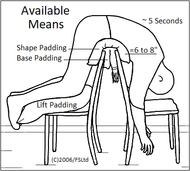 lumbar adjustment means